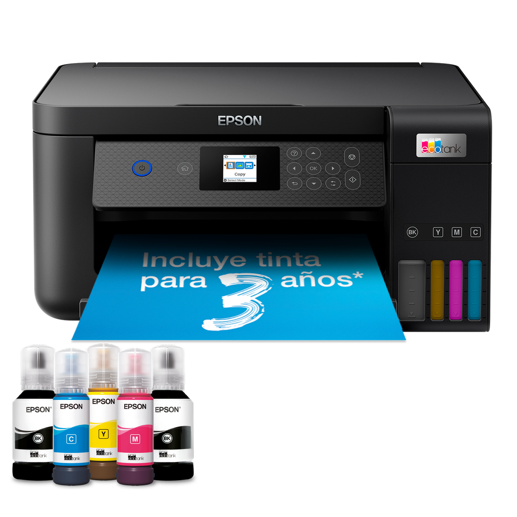 MULTIFUNCION TINTA EPSON ECOTANK ET-2850 10PPM WIFI IMPRESION DUPLEX