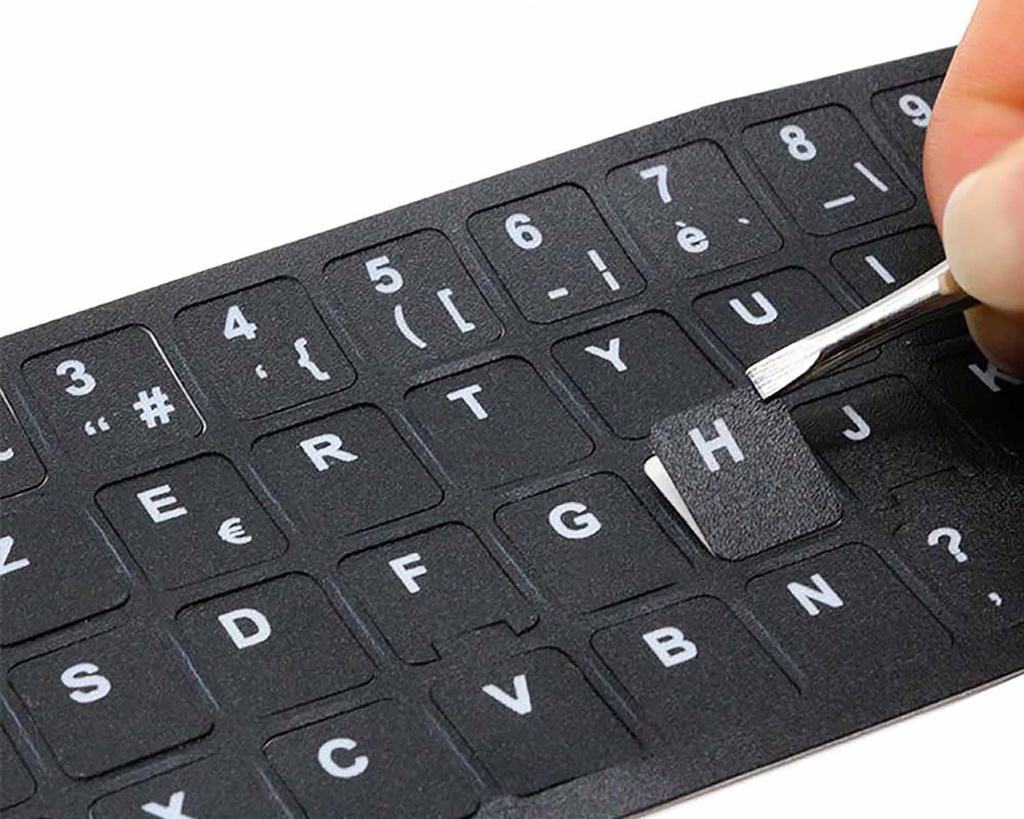 PEGATINAS EN ESPAÑOL PARA TECLADO DE PORTATIL