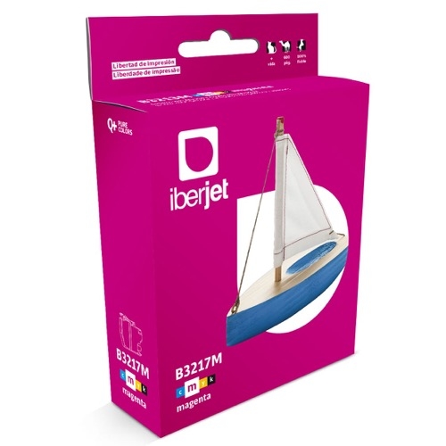 C C BROTHER LC3217M MAGENTA 550 PAGS