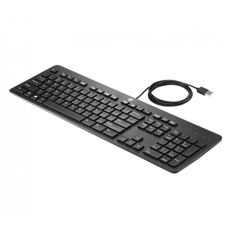 TECLADO KM0 USB HP BUSINESS SLIM (CON PEGATINAS)