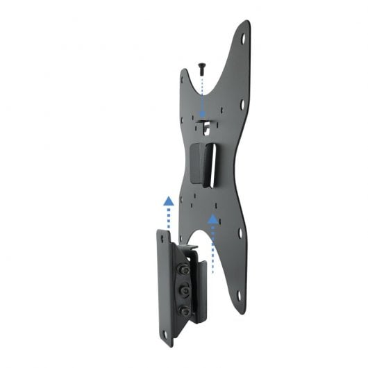 SOPORTE TV PARED FIJO INCLINABLE 23"-42" TOOQ LP1342T VESA 75 A 200 35KG