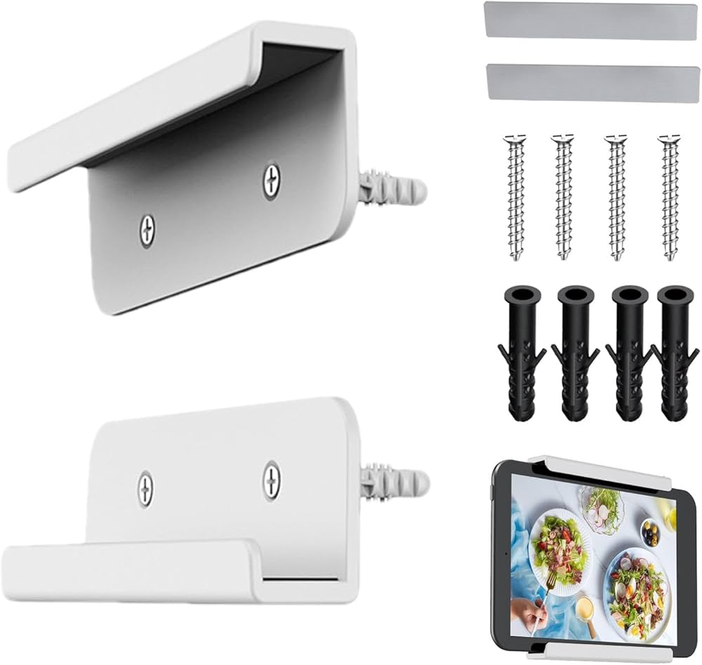 SOPORTE PARED UNIVERSAL PARA TABLET O SMARTPHONE (DOBLE CARA O TORNILLOS)