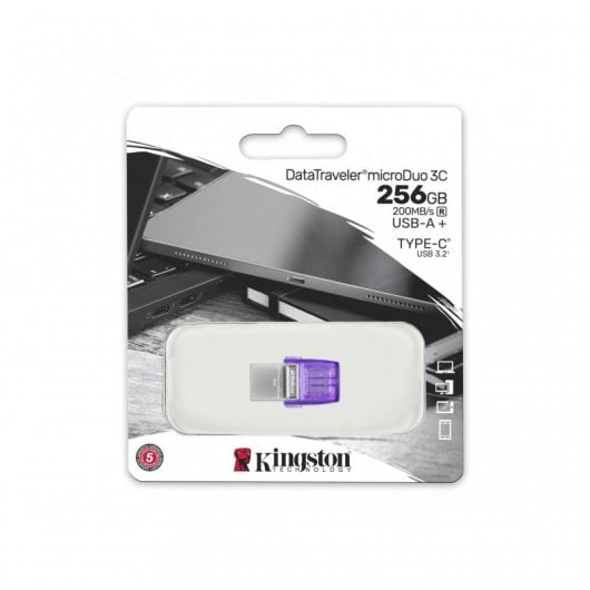 PENDRIVE 256GB USB 3.2 CON OTG USB-C DTDUO3CG3/256GB
