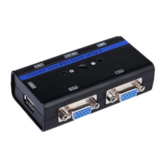 SWITCH KVM VGA (2 PCS A 1 MONITOR) 3xUSB AISENS A111-0064