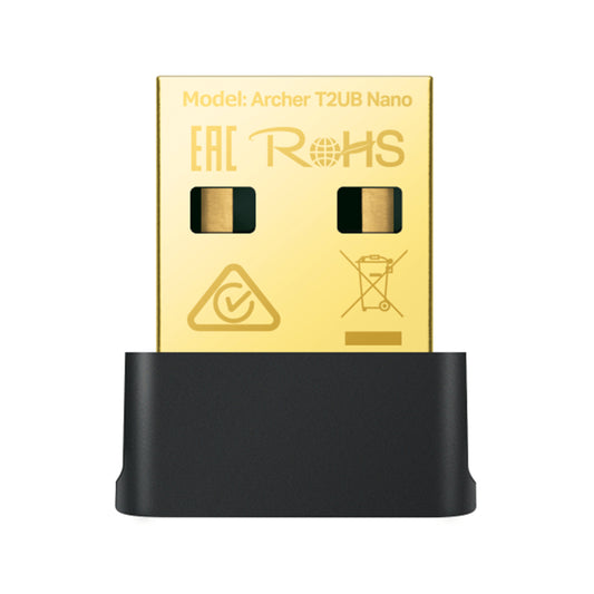 TARJETA DE RED WIFI + BLUETOOTH 4.2 USB AC600 TP-LINK ARCHER T2UB NANO