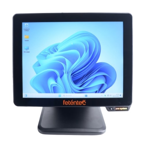 TPV TACTIL 15" FETENTEC EVORA J6412 8GB 256GB BT RED 2xSERIE 6xUSB WIFI W11