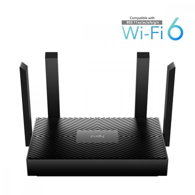 ROUTER WIFI AX1500 CUDY WR1500 (4 ANTENAS) (3 GIGABIT)
