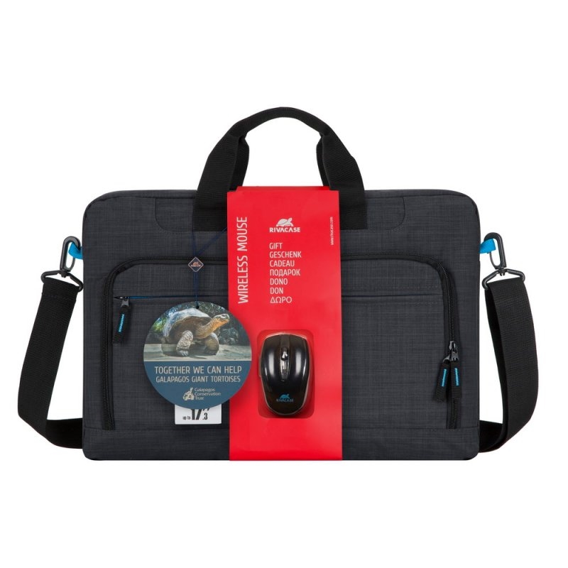 [Z020787] MALETIN PORTATIL 17,3" RIVACASE 8058 + RATON INALAMBRICO (NO INCLUYE PILAS 2xAAA)