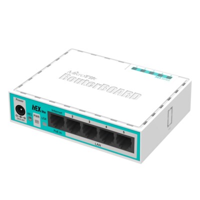 ROUTER MIKROTIK HEX LITE RB750R2 10/100 MBITS