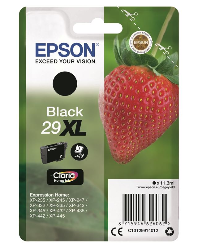 C O EPSON 29XL T2991 NEGRO C13T29914012