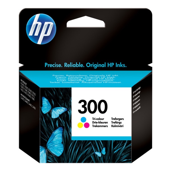 C O HP 300 TRICOLOR CC643EE
