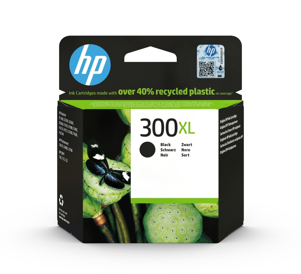 C O HP 300XL NEGRO CC641EE