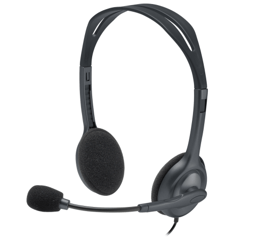 AURICULARES DIADEMA CON MICRO (1xJACK 3,5MM) LOGITECH H111