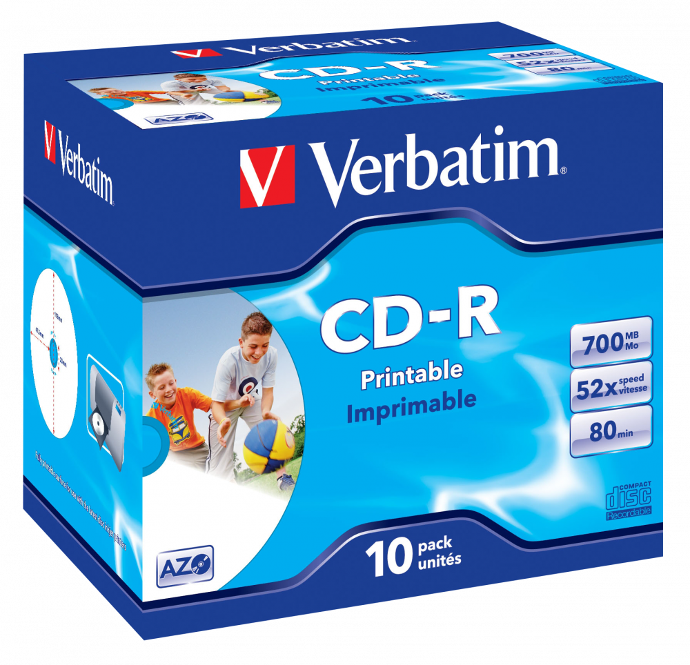CDR VERBATIM PRINTABLE EN SOBRE