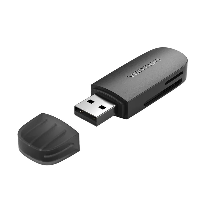 LECTOR EXTERNO TARJETAS MICROSD / SD USB 3.0 (TIPO PENDRIVE) VENTION CLGB0