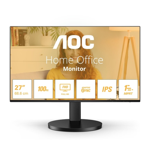 [Z013859] MONITOR 27" AOC 27B3HA2 4MS IPS FULL HD HDMI VGA ALTAVOCES 2x2W