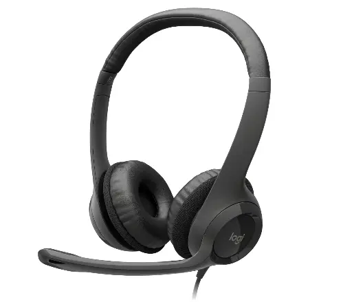 [Z011284] AURICULARES DIADEMA CON MICRO LOGITECH H390 USB