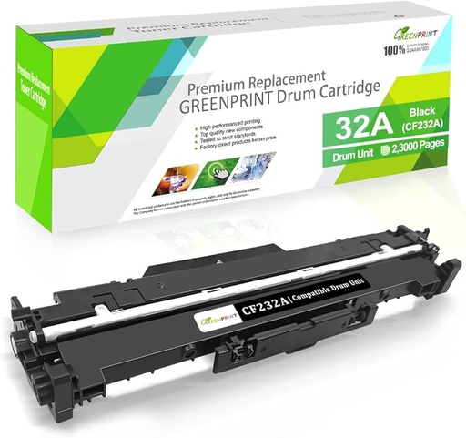 [Z012134] TAMBOR COMPATIBLE HP 32A CF232A NEGRO 23000 PAG