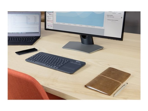 [Z007152] TECLADO INALAMBRICO LOGITECH K400 PLUS + TOUCHPAD