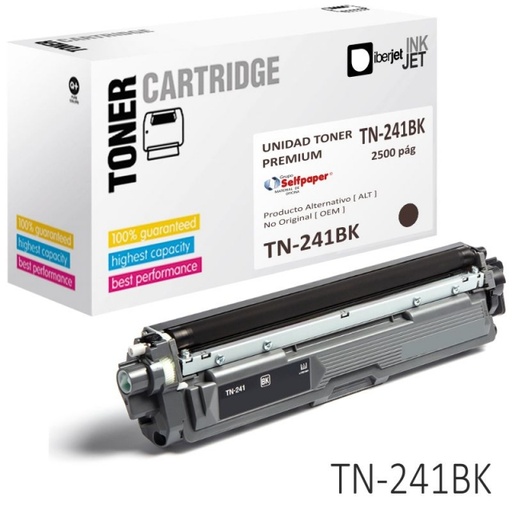 [Z006347] TONER COMPATIBLE BROTHER TN241BK NEGRO