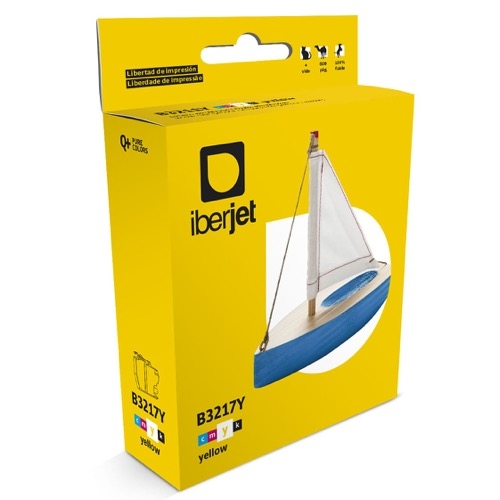 [Z012527] C C BROTHER LC3217Y AMARILLO 550 PAGS