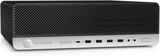 [Z014158] ORDENADOR REFUR HP ELITEDESK 800 G5 SFF I3-9100 8GB 256GB +  PACK 248€