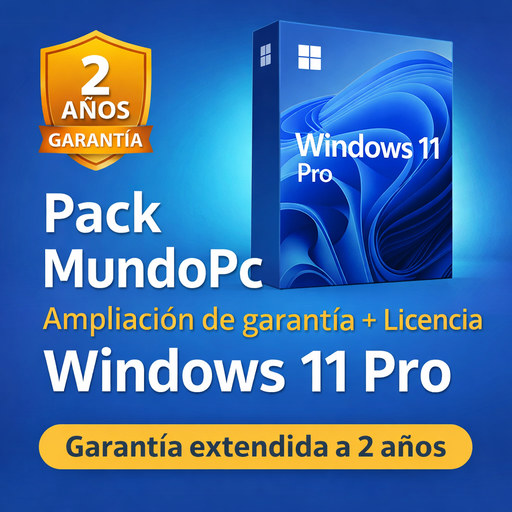 [Z011735] PACK BASICO MUNDOPC PC Y PORTATIL REFURBISHED (LIC. W11P + GARANTIA 2 AÑOS) 
