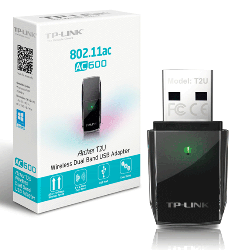 [Z009376] TARJETA DE RED WIFI USB DUAL BAND AC600MBPS TP-LINK ARCHER T2U