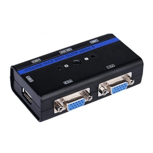 [Z014320] SWITCH KVM VGA (2 PCS A 1 MONITOR) 3xUSB AISENS A111-0064