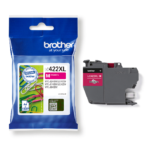 [Z012991] C O BROTHER LC422XLM MAGENTA 1500 PAGS