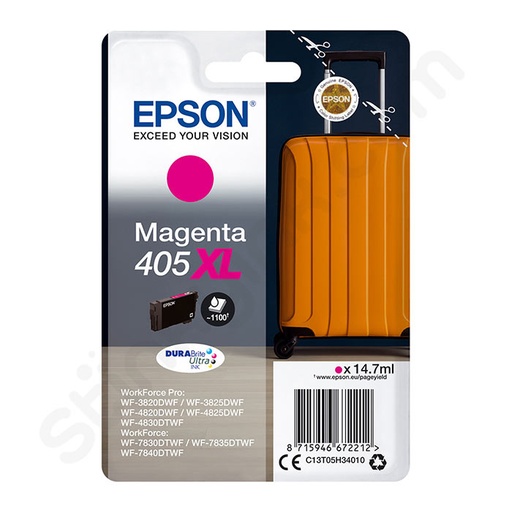 [Z013003] C O EPSON T405XLM MAGENTA 1100 PAG C13T05H34010