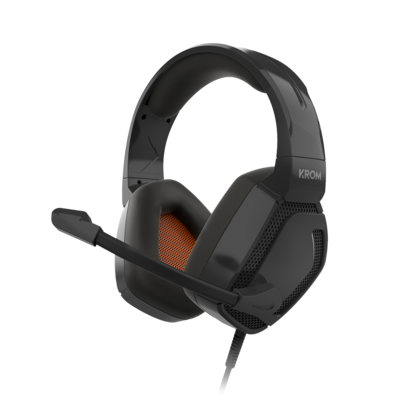 [Z021531] AURICULARES GAMING DIADEMA MICRO KROM KOPA PRO CTRL VOL.+MUTE (CABLE 2,1M) (JACK 3.5)