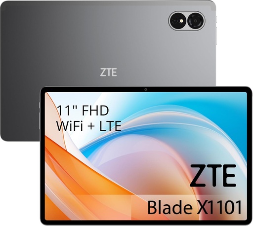 [Z021856] TABLET 10,95" ZTE BLADE X1101 (SIM 4G LTE) 8x2GHZ 4GB 128GB 8MP 7000MAH + FUNDA (CON AC)