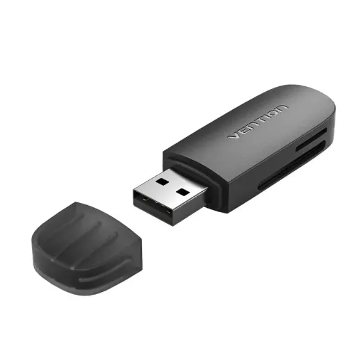 [Z013891] LECTOR EXTERNO TARJETAS MICROSD / SD USB 3.0 (TIPO PENDRIVE) VENTION CLGB0